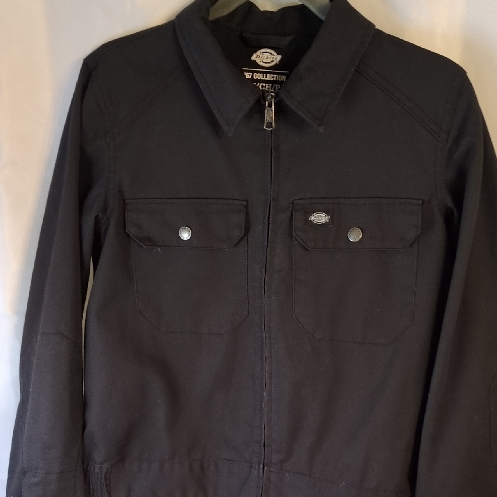 Dickies Kids Classic Black Shirt Jacket.